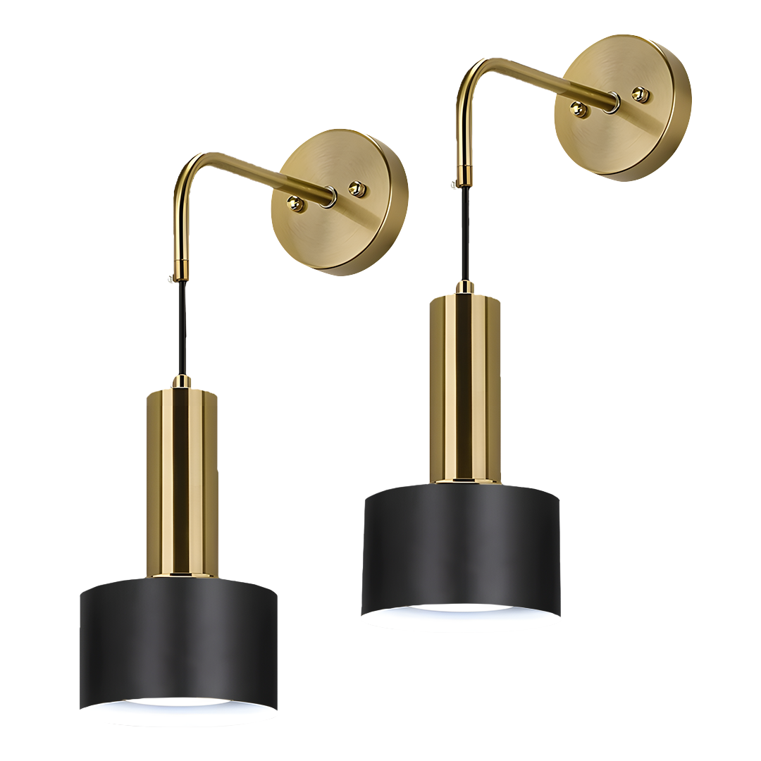 SIEGLAS GLOWDROP WIRELESS WALL SCONCES (SET OF 2 )