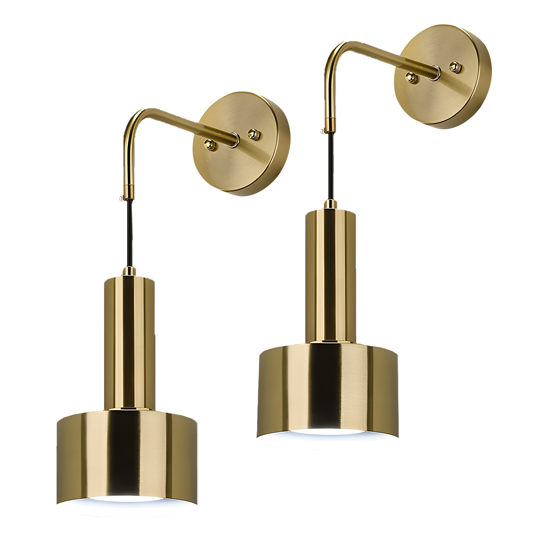 SIEGLAS GLOWDROP WIRELESS WALL SCONCES (SET OF 2 )