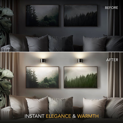 SIEGLAS WIRELESS LED WALL LIGHTS