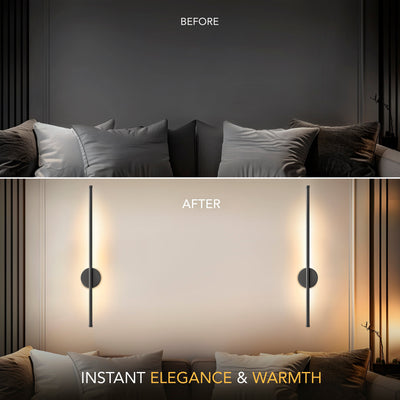SIEGLAS WIRELESS MODERN WALL LIGHTS (SET OF 2)