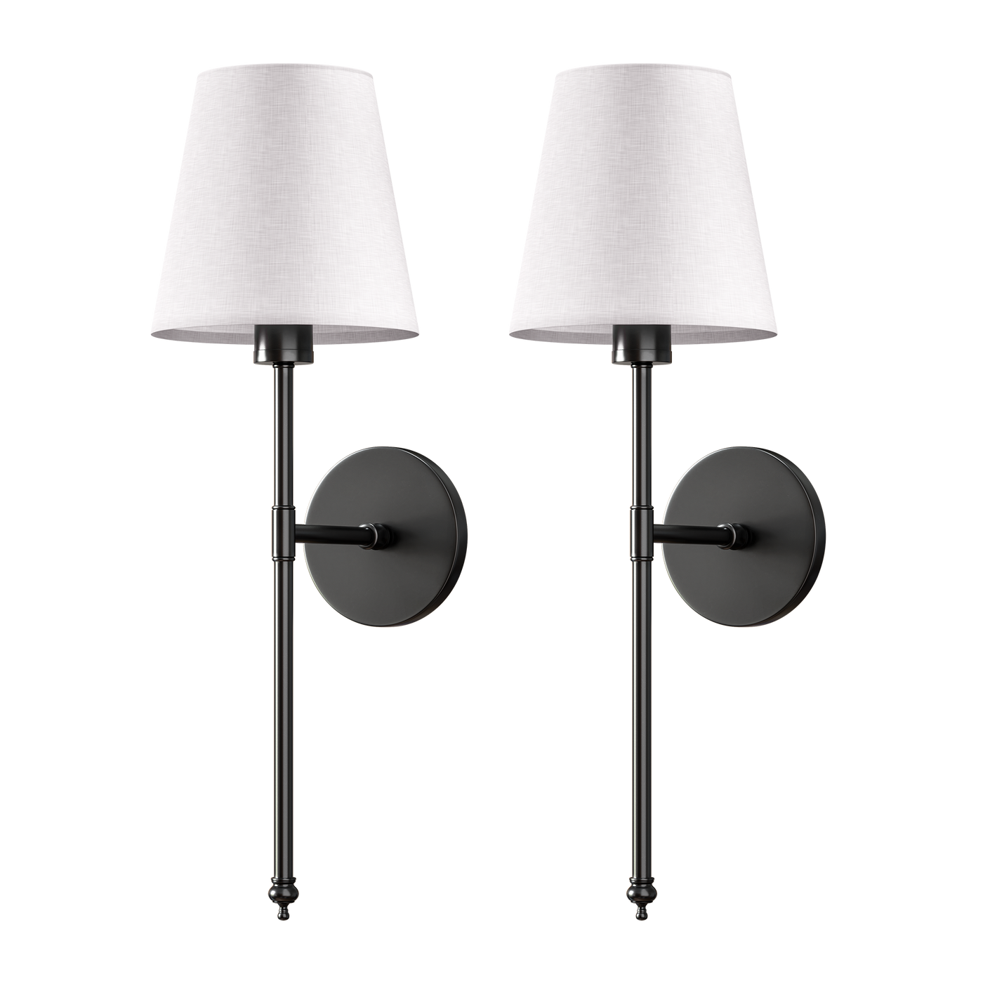 SIEGLAS WIRELESS WALL SCONCES (SET OF 2 )