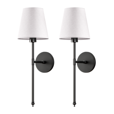 SIEGLAS WIRELESS WALL SCONCES (SET OF 2 )