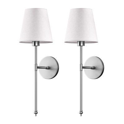 SIEGLAS WIRELESS WALL SCONCES (SET OF 2 )