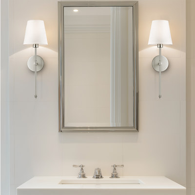 SIEGLAS WIRELESS WALL SCONCES (SET OF 2 )
