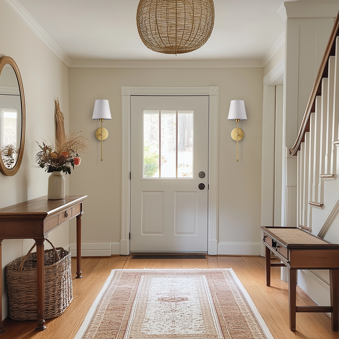 SIEGLAS WIRELESS WALL SCONCES (SET OF 2 )