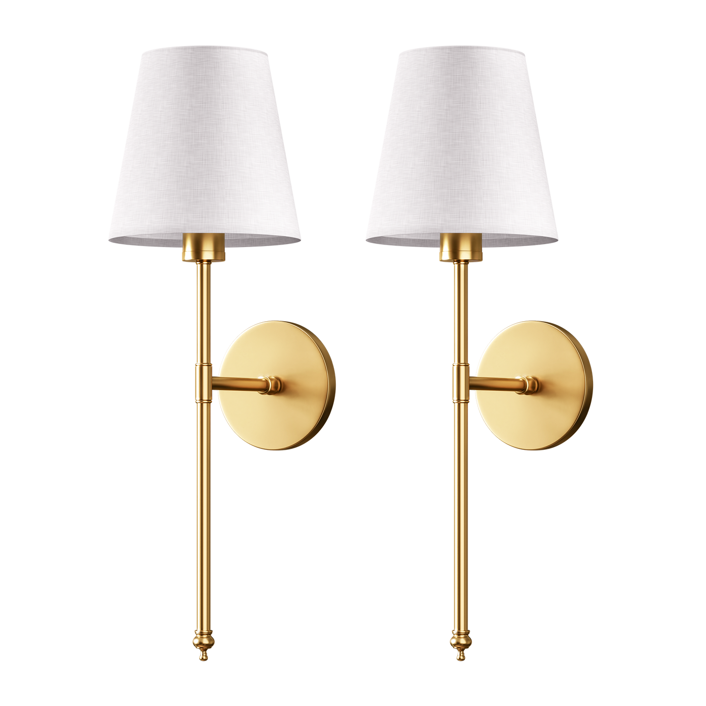 SIEGLAS WIRELESS WALL SCONCES (SET OF 2 )